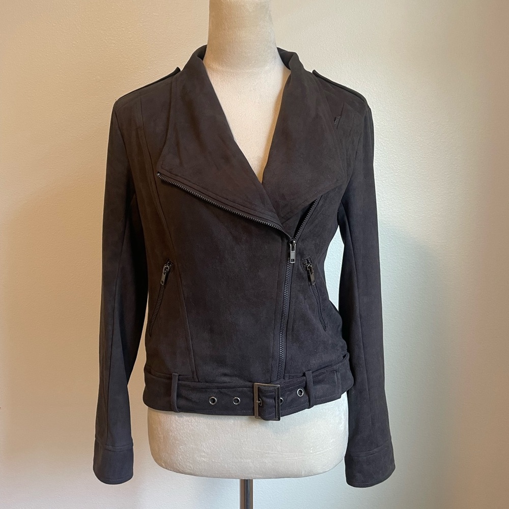 ASTR The Label Faux Suede Jacket